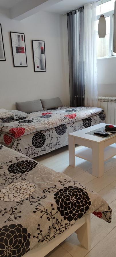 Studio Apartman Kocka Belgrad Exterior foto